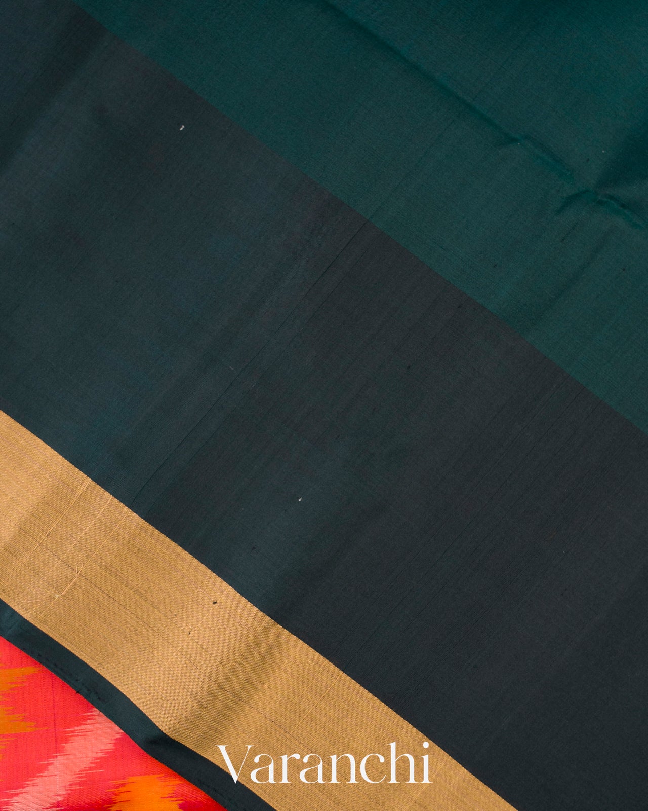 Rani Pink With Pochampally Pure Soft Silk Handloom Saree