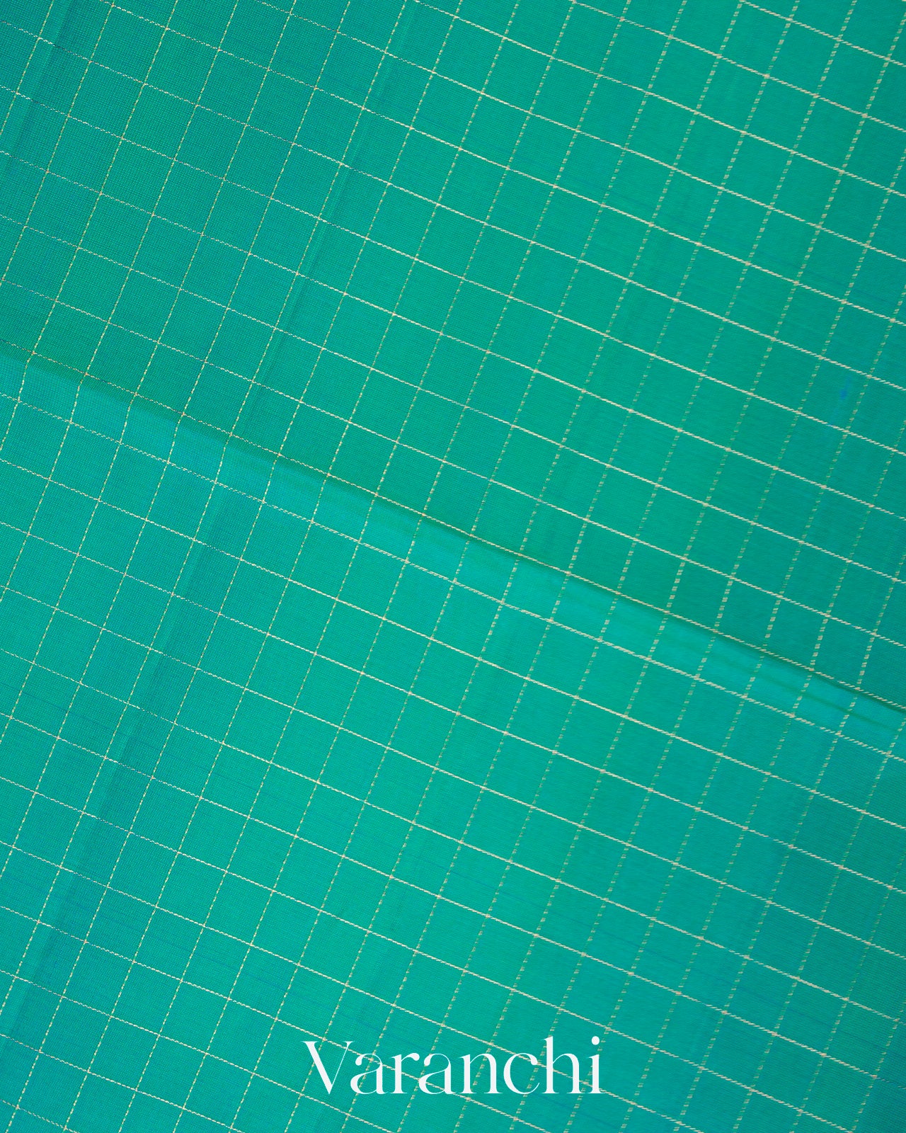 Turquoise BluePure Soft Silk Handloom Saree