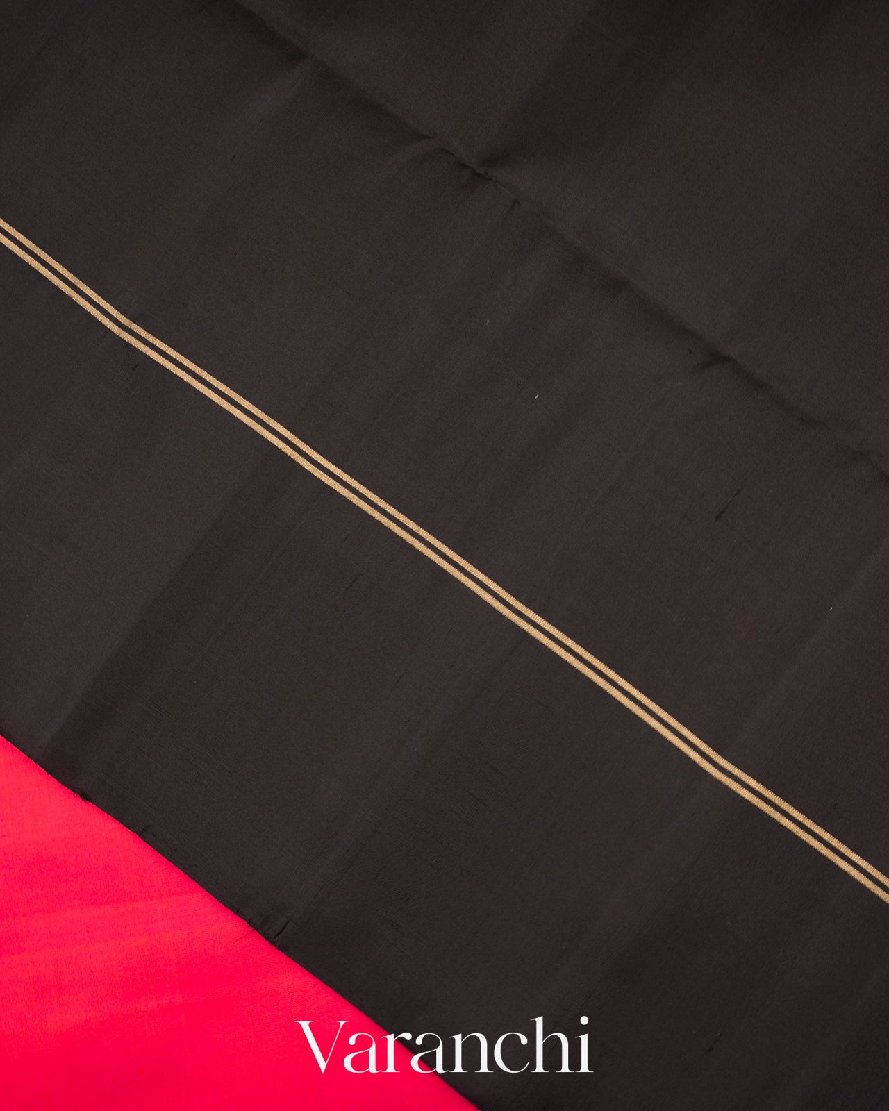 Reddish Pink Pure Soft Silk Handloom Saree