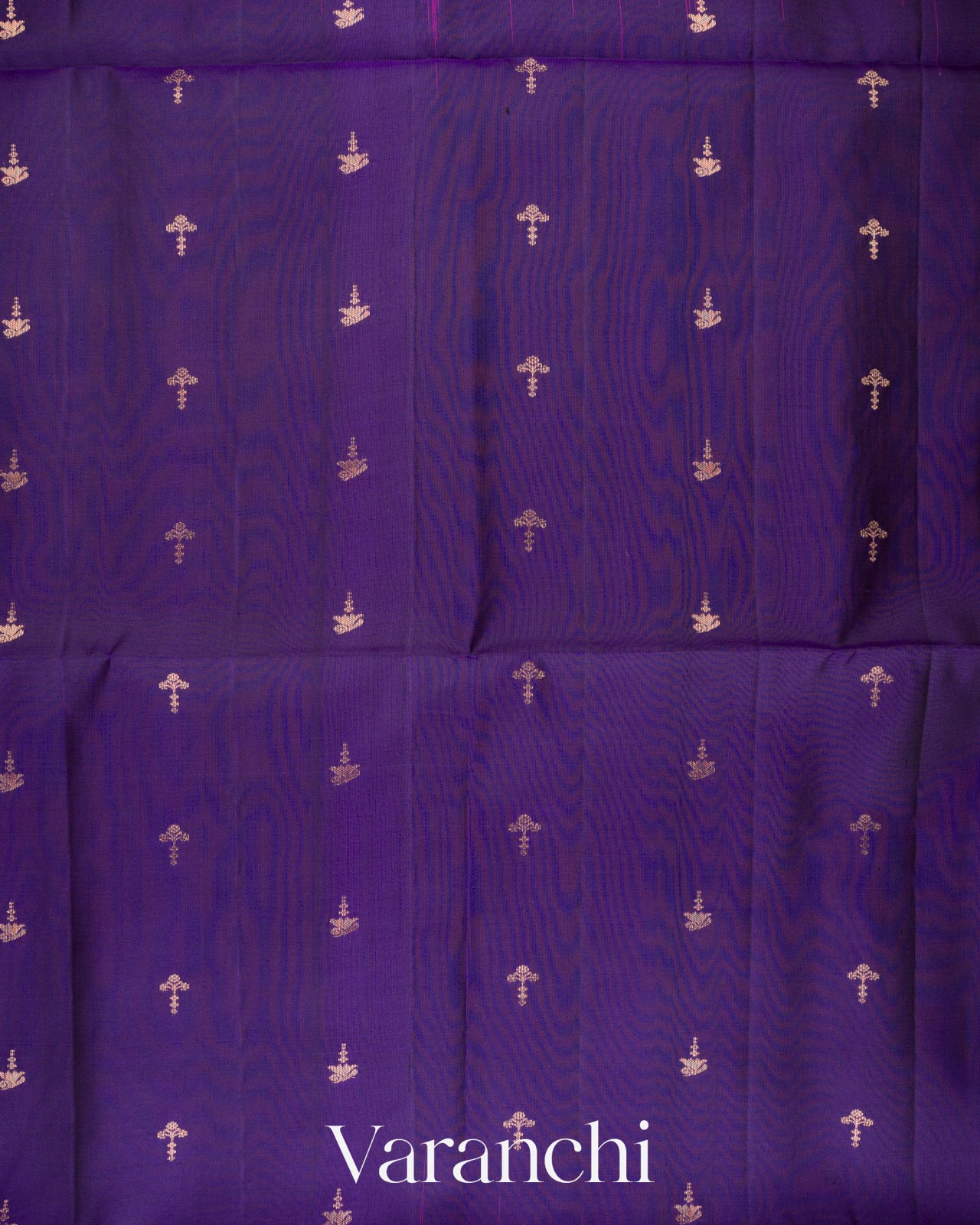 Royal Violet Pure Soft Silk Handloom Saree 