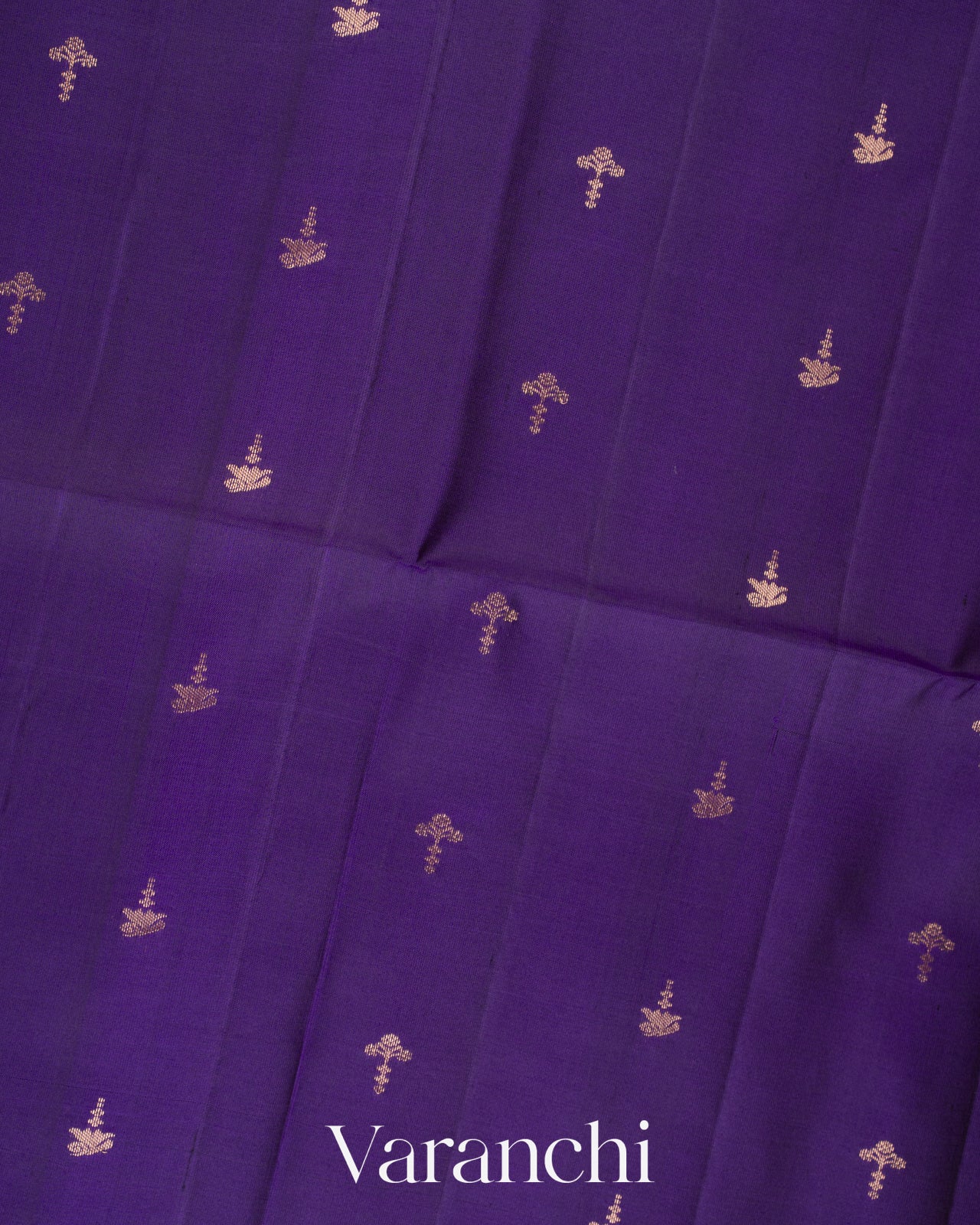Royal Violet Pure Soft Silk Handloom Saree 