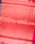 Royal Violet Pure Soft Silk Handloom Saree 