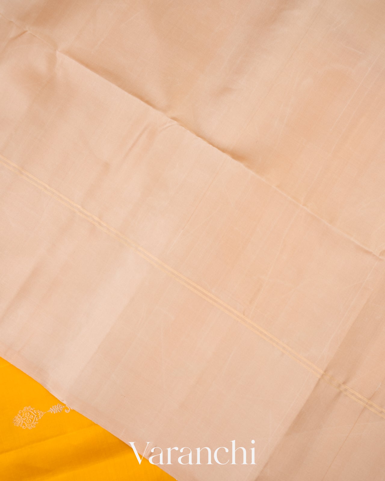 Marigold Yellow Pure Soft Silk Handloom Saree 