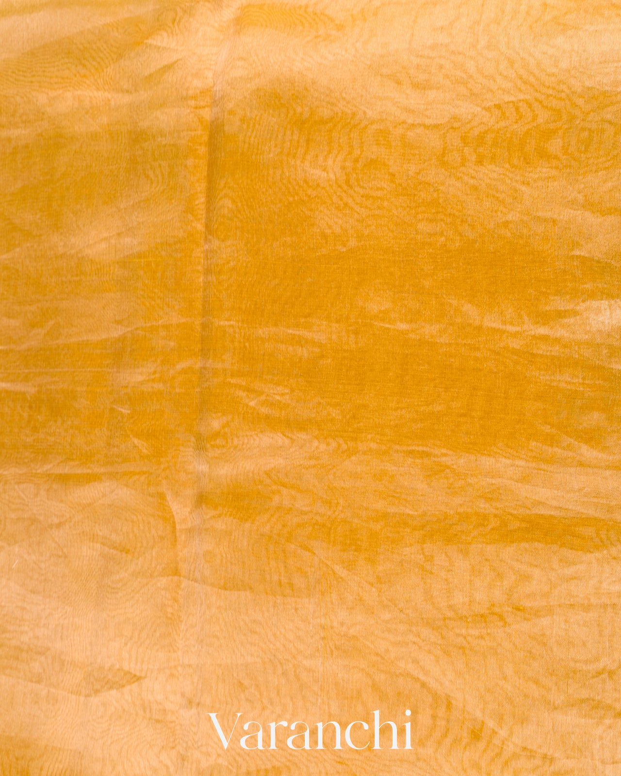 Light Yellow with Petit-Point Embroidered Border Pure Glass Tissue Kora Silk Saree