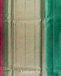 Berry Rose Pure Tussar Silk Saree