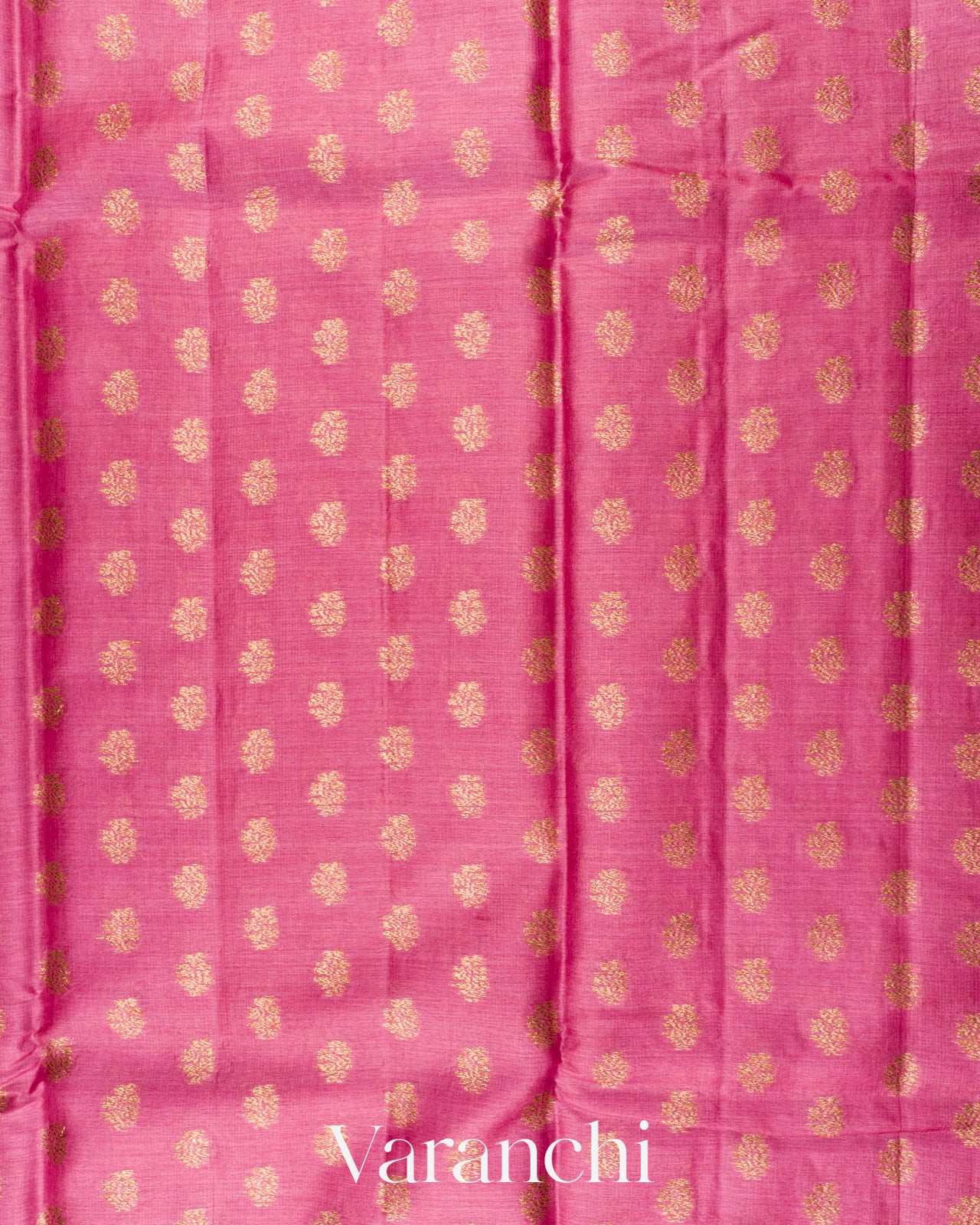 Berry Rose Pure Tussar Silk Saree