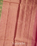 Elaichi Green Pure Tussar Silk Saree