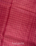 Maroon Embroidered Pure Tussar Silk Saree 
