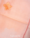 Soft Baby Pink Pure Tussar Kota Silk Handloom Saree