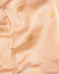 Ivory Pure Chanderi Pattu Silk Handloom Saree