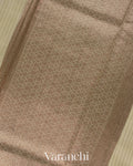 Ivory Pure Chanderi Silk Cotton Handloom Saree