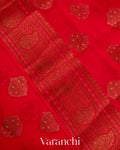 Chilli Red Pure Chiffon Silk Saree