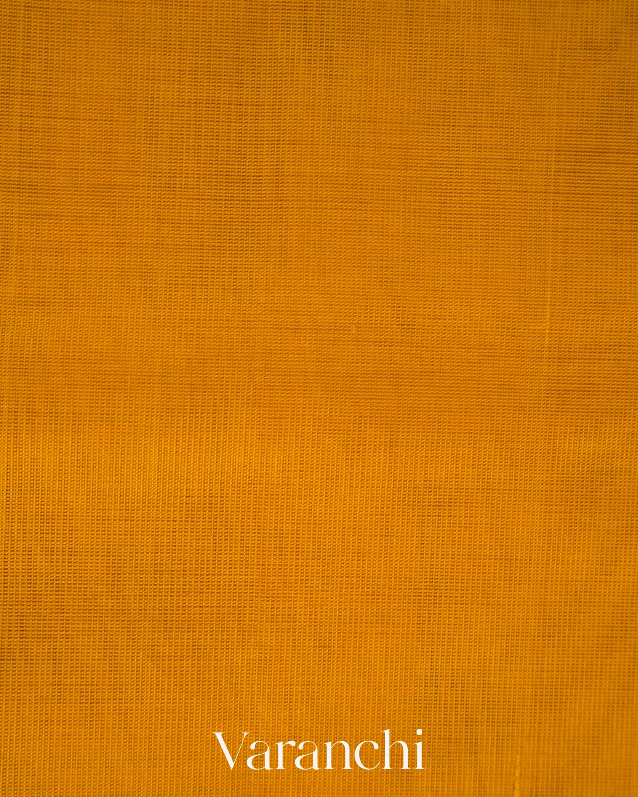 Golden Yellow Pure Kanchipuram Silk Cotton Handloom Saree