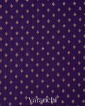 Indigo Blue Pure Crepe Silk Handloom Saree