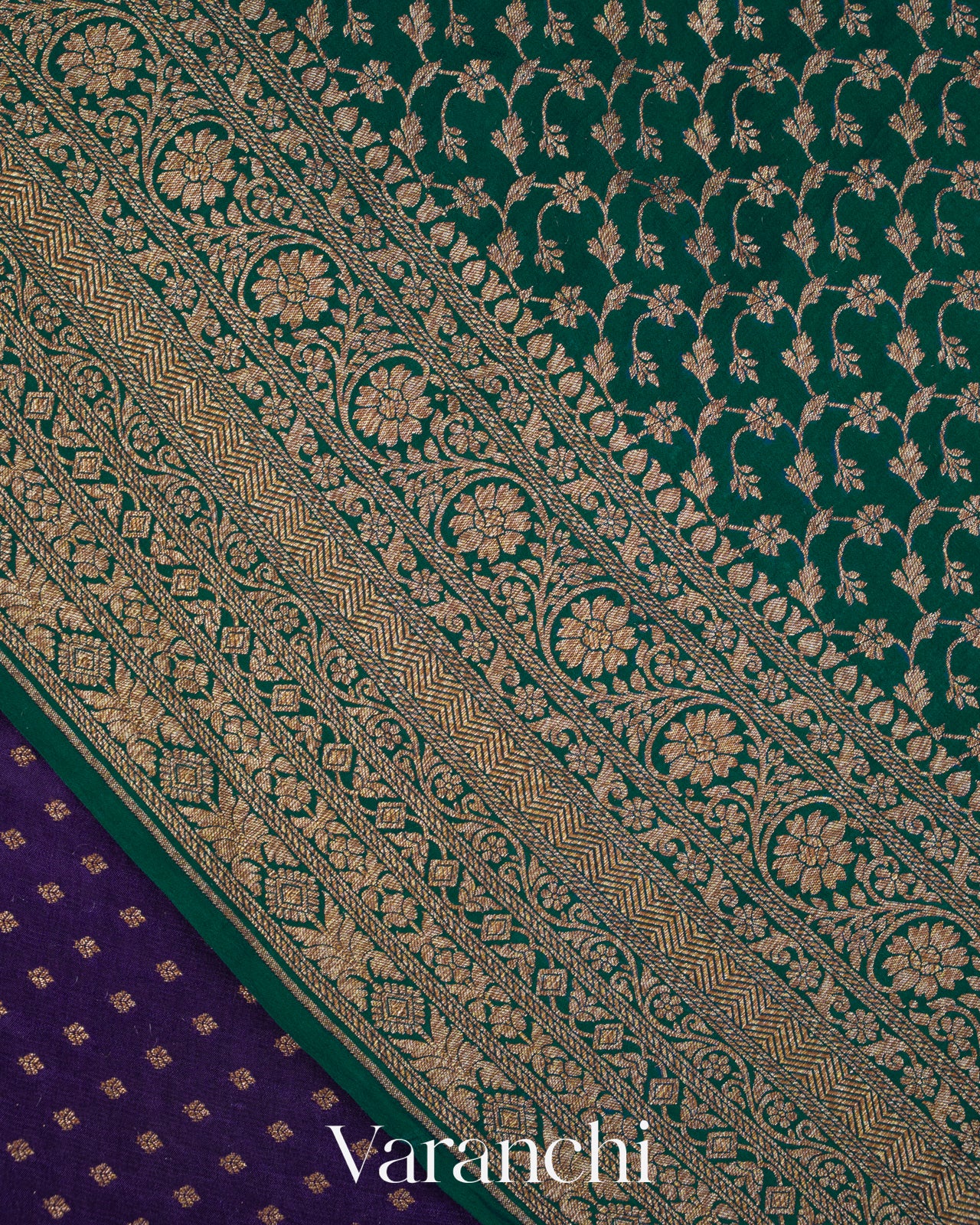 Indigo Blue Pure Crepe Silk Handloom Saree