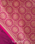 Magenta Purple Pure Katan Silk Handloom Saree