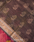 Black Floral Printed Pure Silk Cotton Saree