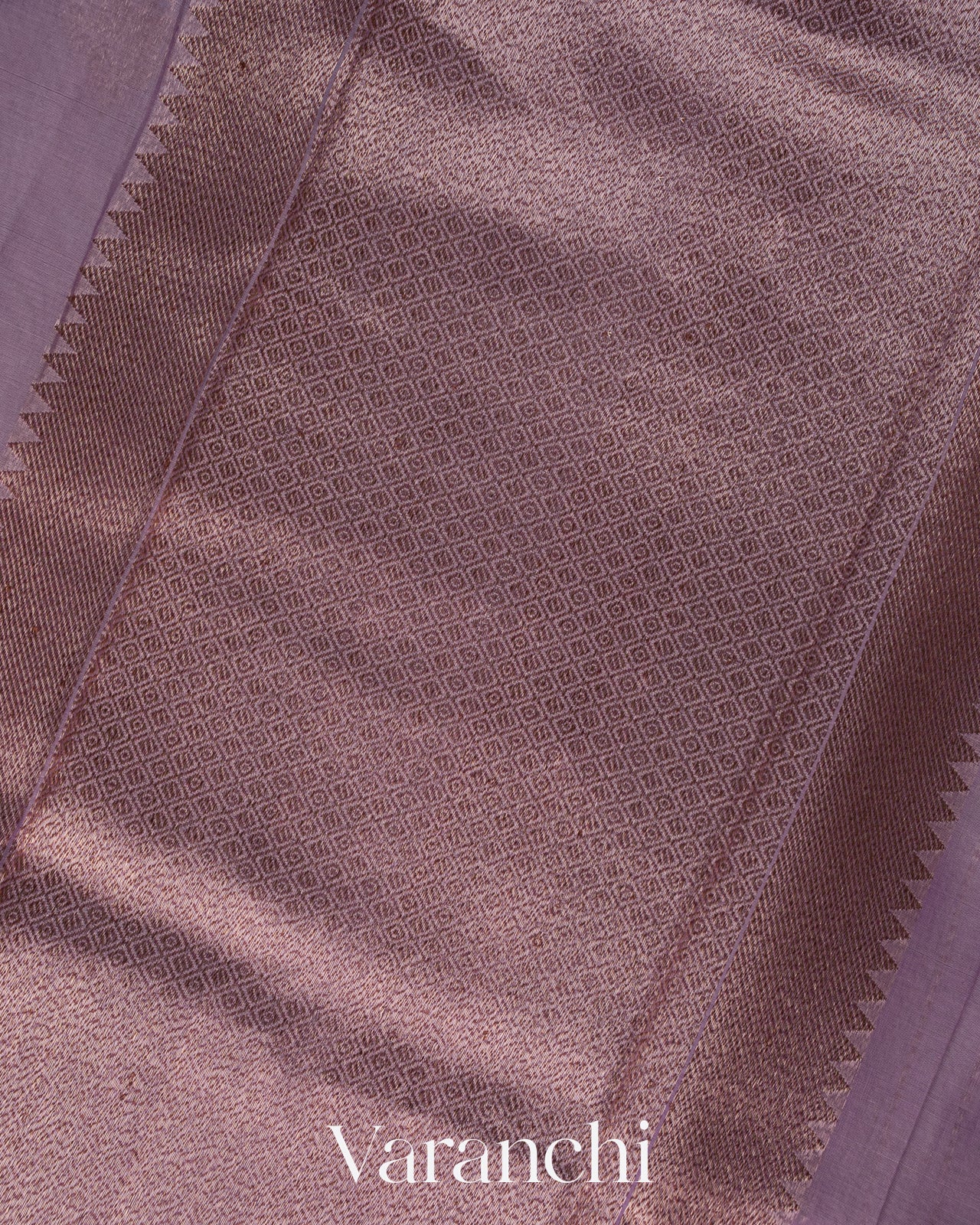 Lavender Pure Chanderi Silk Cotton Handloom Saree