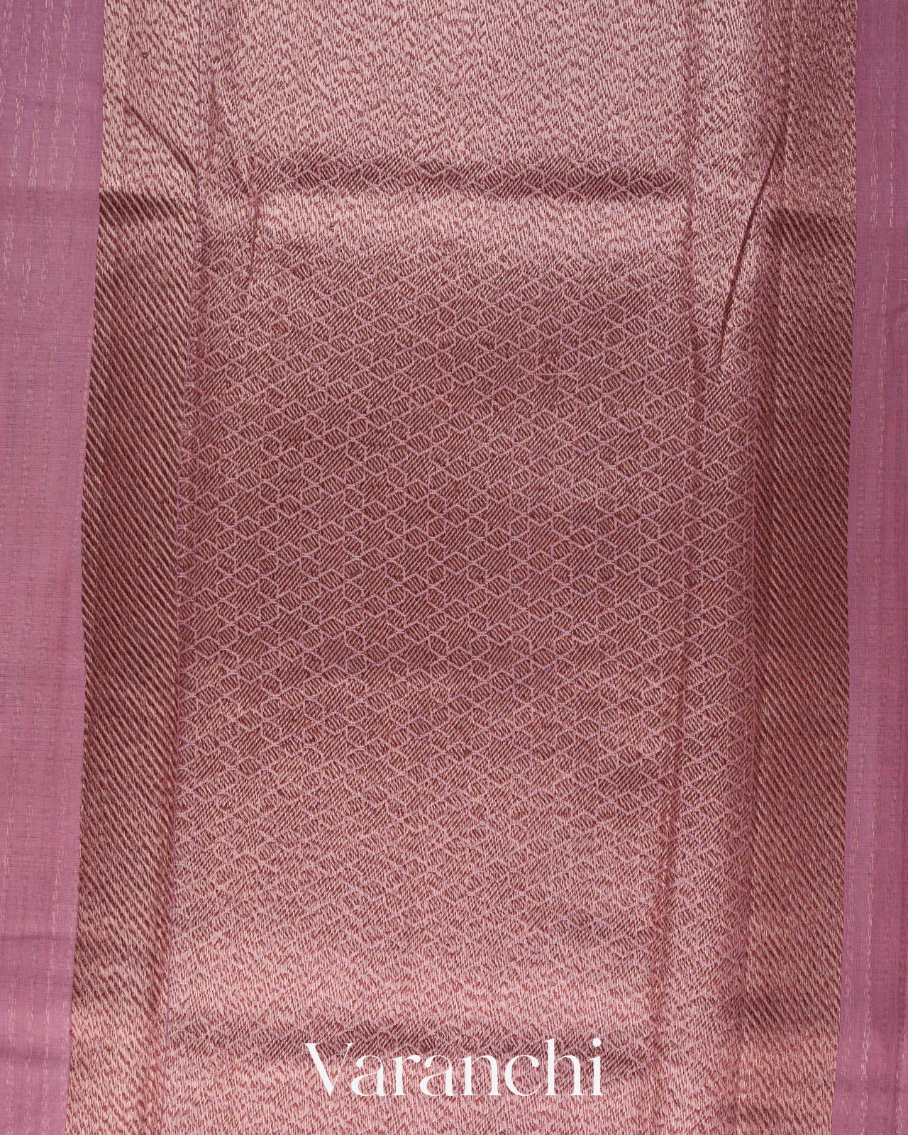 Lilac Pink Pure Chanderi Silk Cotton Handloom Saree