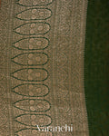 Mustard Yellow Pure Khaddi Georgette Silk Handloom Saree