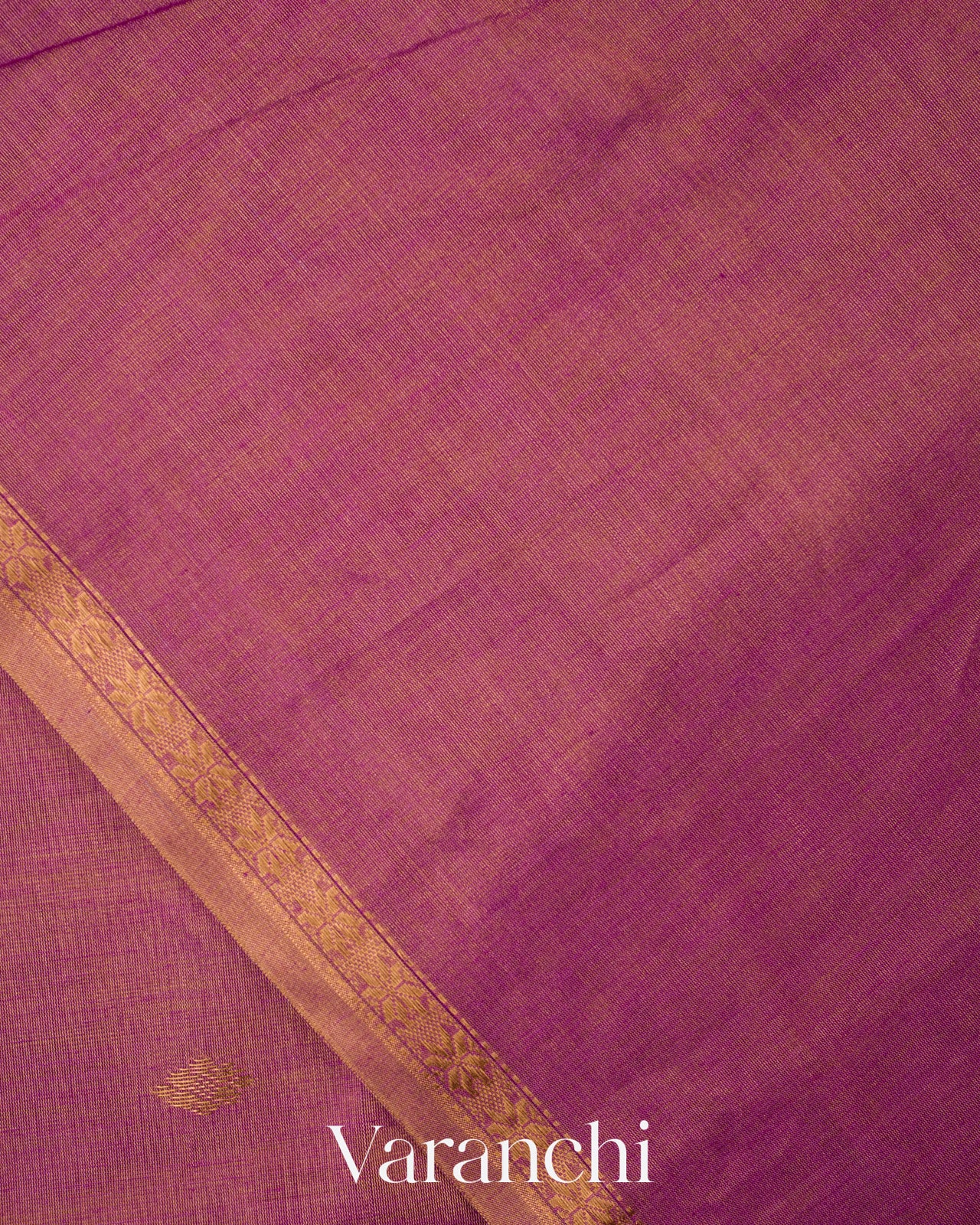 Onion Pink Pure Maheshwari Silk Cotton Handloom Saree