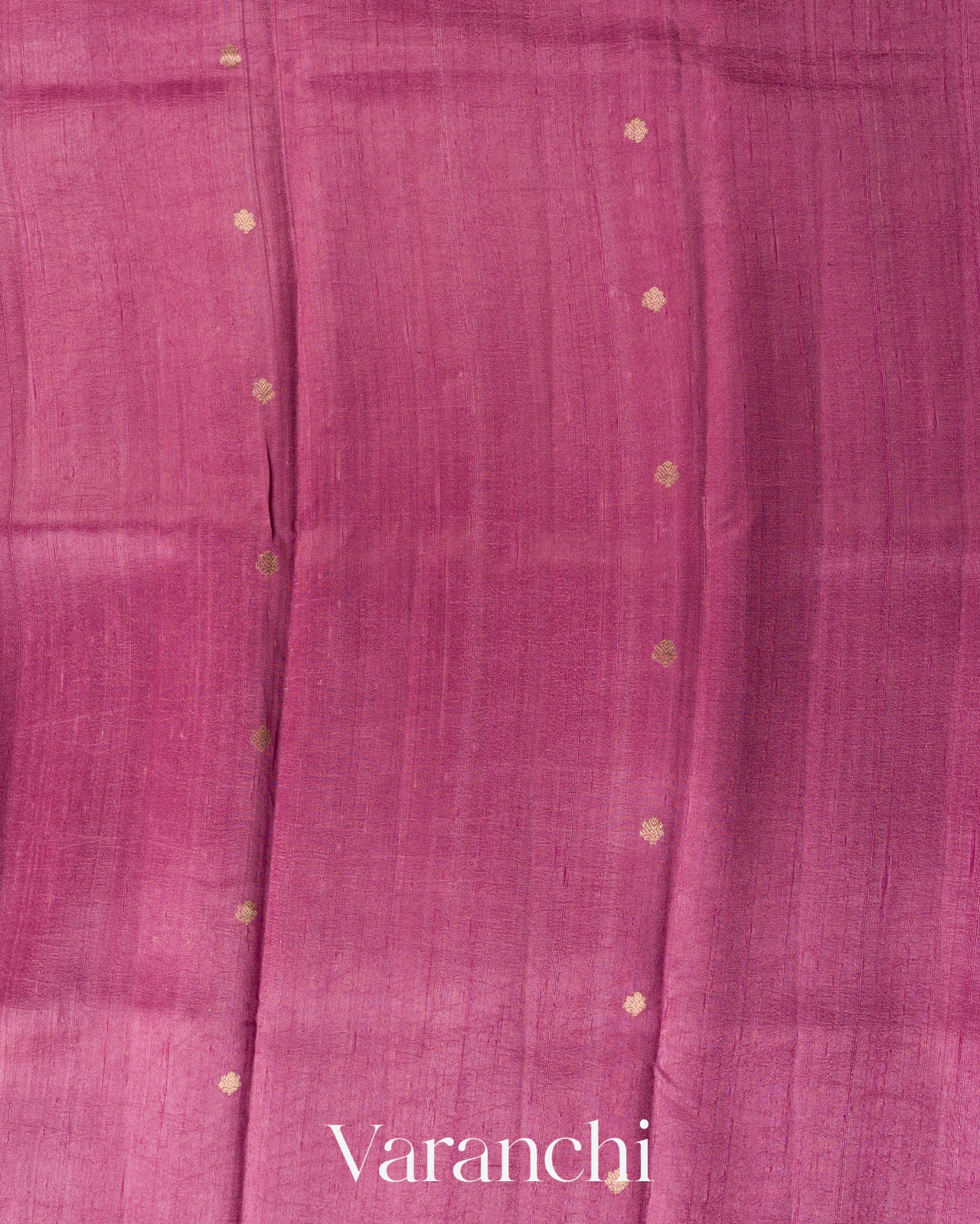 Orchid Pink Pure Raw Silk Handloom Saree
