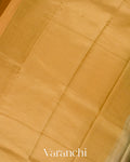 Lime Green Ombre Pure Mysore Crepe Silk Saree