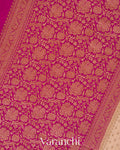 Beige Pure Crepe Silk Handloom Saree