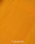 Mango Yellow Pure Soft Silk Handloom Saree