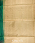 Bottle Green Pure Soft Silk Handloom Saree