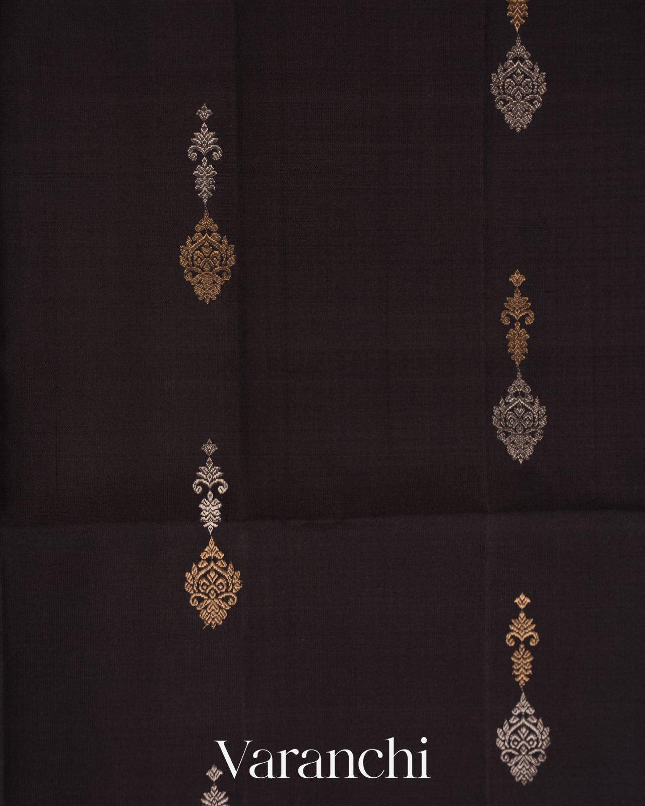 Black Pure Soft Silk Handloom Saree
