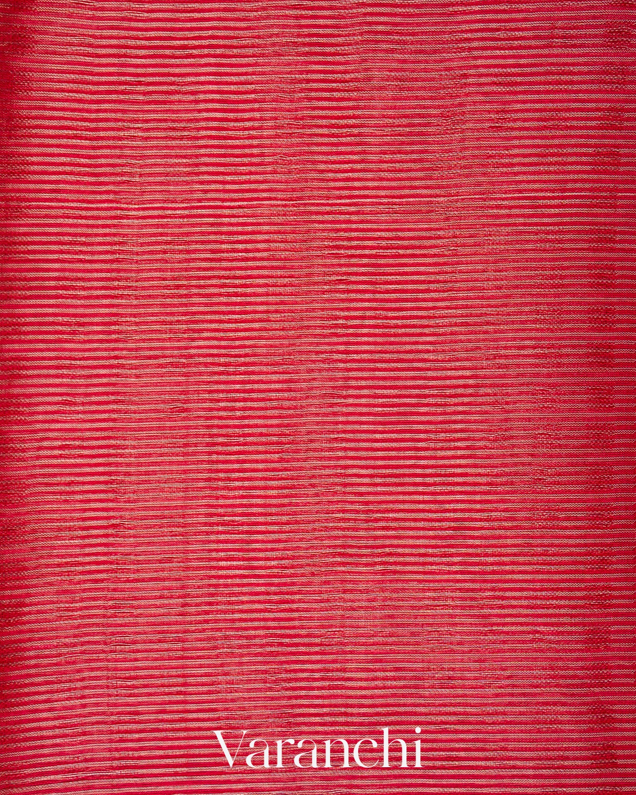 Rani Pink Sequin Embroidery Pure Muslin Silk Handloom Saree