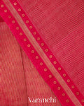 Rani Pink Sequin Embroidery Pure Muslin Silk Handloom Saree
