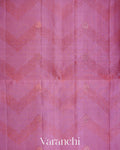 Lilac Pure Soft Silk Handloom Saree