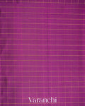 Magenta Pure Soft Silk Handloom Saree