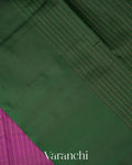 Magenta Pure Soft Silk Handloom Saree