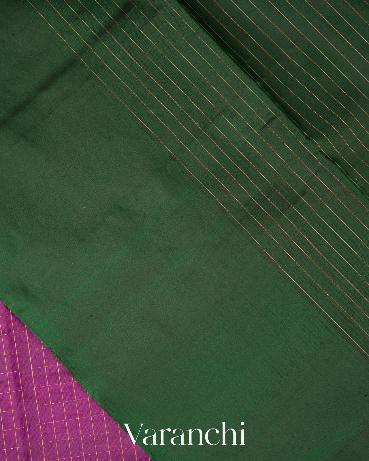 Magenta Pure Soft Silk Handloom Saree