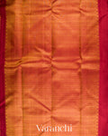 Peacock Blue Korvai Pure Kanchipuram Silk Handloom Saree