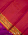 Royal Purple Pure Kanchipuram Silk Handloom Saree
