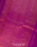 Rani Pink Pure Korvai Kanchipuram Silk Handloom Saree