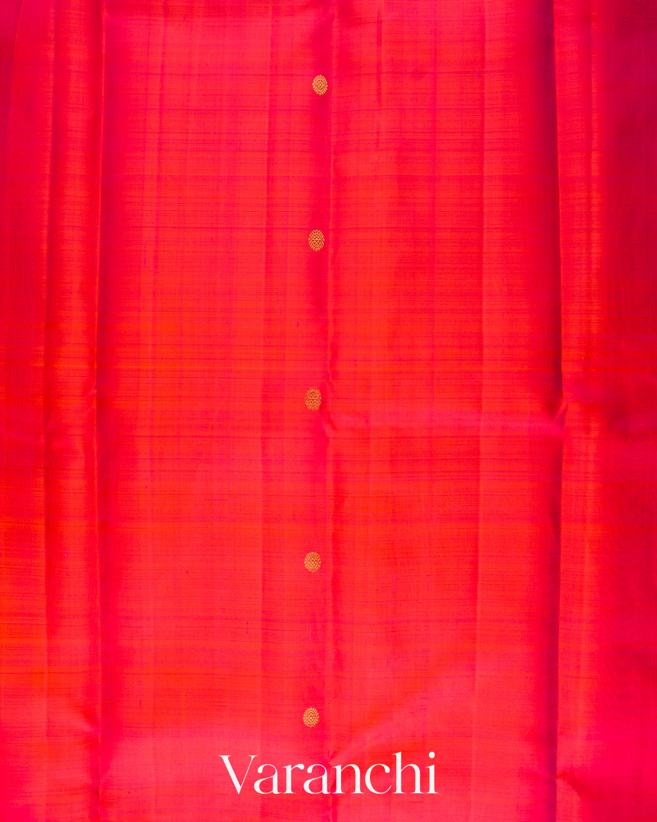 Rani Pink Pure Korvai Kanchipuram Silk Handloom Saree