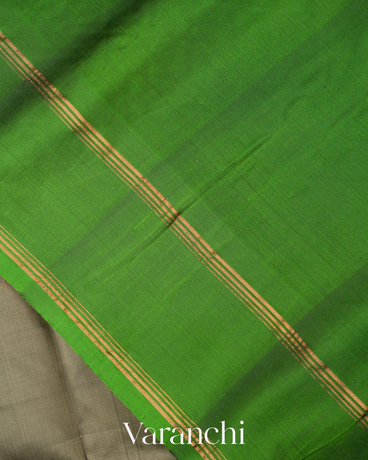 Grey Pure Soft Silk Handloom Saree