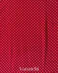 Maroon Pure Crepe Silk Handloom Saree