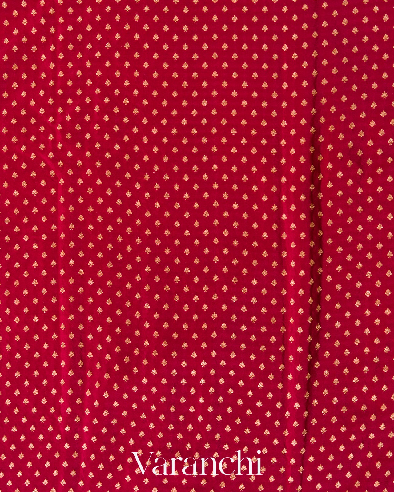 Maroon Pure Crepe Silk Handloom Saree
