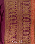 Mustard Yellow Checkered Pure Crepe Silk Handloom Saree