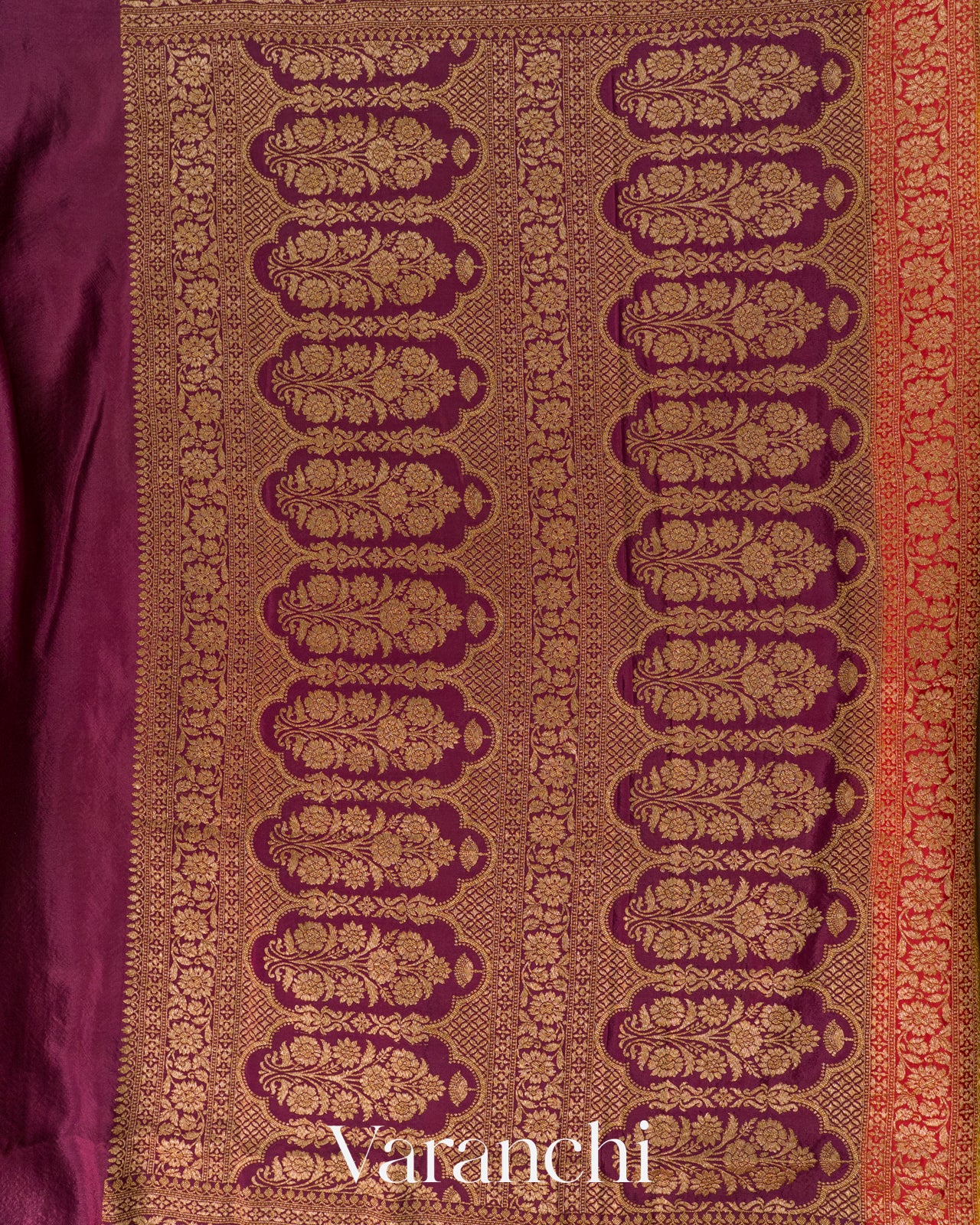 Mustard Yellow Checkered Pure Crepe Silk Handloom Saree