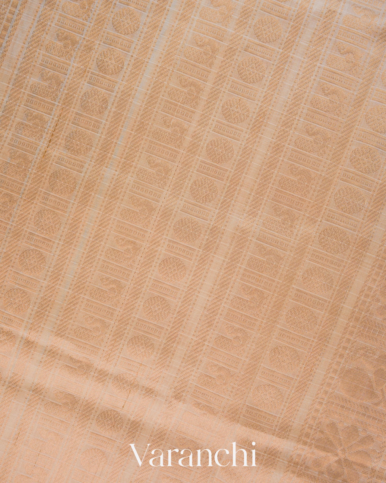 Mango Yellow Checks Pure Kanchipuram Silk Cotton Handloom Saree