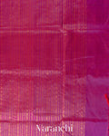 Purple Striped Pure Kanchipuram Silk Cotton Handloom Saree