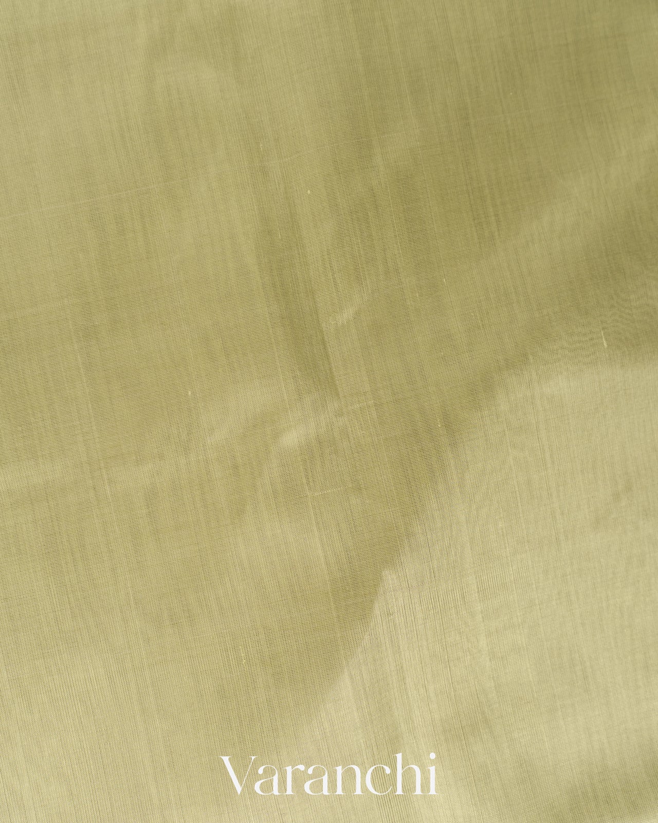 Light Pista Green Pure Kanchipuram Silk Cotton Handloom Saree