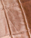 Baby Pink Brocade Pure Tissue Katan Silk Handloom Saree
